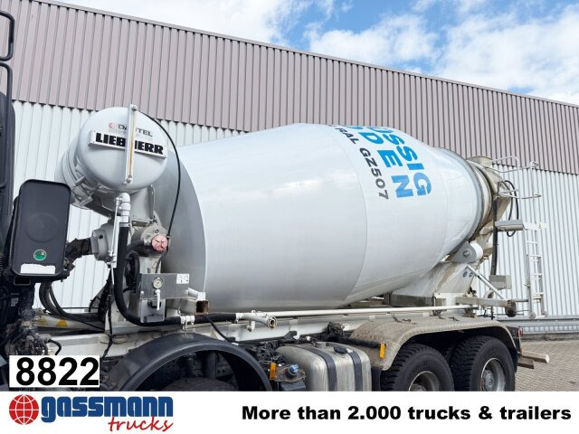 Liebherr HTM 904F Betonmischaufbau 9m³, Dautel - Fahrmischer: das Bild 1 Liebherr HTM 904F Betonmischaufbau 9m³, Dautel - Fahrmischer: das Bild 1