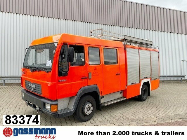 MAN 10.224 LC 4x2 BB Doka, TLF16/12, 6-Zylinder - Feuerwehrfahrzeug: das Bild 1 MAN 10.224 LC 4x2 BB Doka, TLF16/12, 6-Zylinder - Feuerwehrfahrzeug: das Bild 1