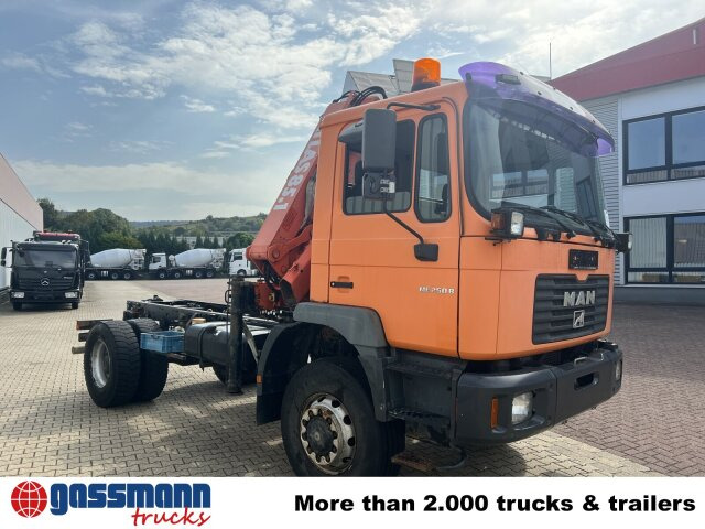 Kipper, Autokran MAN 18.255 MAK 4x4 BB, Kran Atlas AK 85.1 A1: das Bild 9