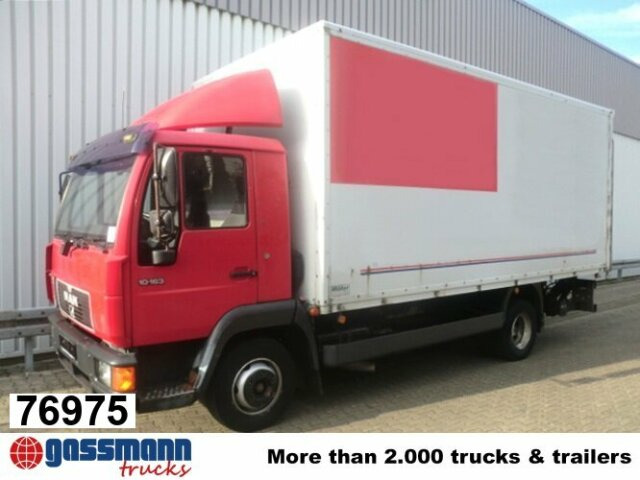 MAN L35 10.163 4x2 - Koffer LKW: das Bild 1 MAN L35 10.163 4x2 - Koffer LKW: das Bild 1