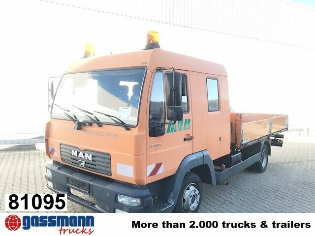 MAN LE 8.185 LC Doka 4x2 BB, 2x AHK - Pritsche LKW: das Bild 1 MAN LE 8.185 LC Doka 4x2 BB, 2x AHK - Pritsche LKW: das Bild 1