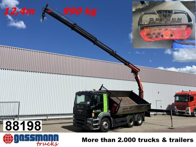 MAN TGA 26.363 6x4 BB, PK 16502 C Kran, absattelbar, - Kipper, Autokran: das Bild 1 MAN TGA 26.363 6x4 BB, PK 16502 C Kran, absattelbar, - Kipper, Autokran: das Bild 1