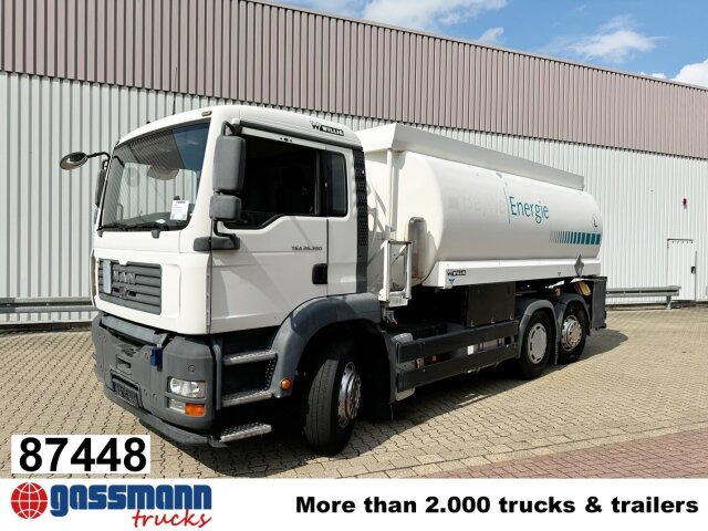 MAN TGA 26.390 6X2-4 BL, Lenk-/Liftachse, Willig - Tankwagen: das Bild 1 MAN TGA 26.390 6X2-4 BL, Lenk-/Liftachse, Willig - Tankwagen: das Bild 1