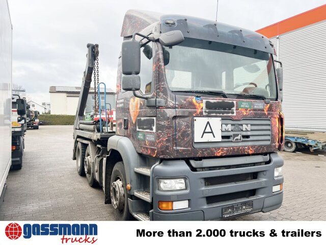 Absetzkipper MAN TGA 26.410 6X2/4 BL, Vorlauf Lenk-Liftachse,: das Bild 8