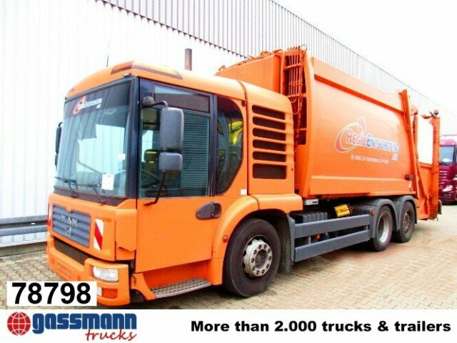 MAN TGA 28.310 6x2-4LL Schörling 3R11 21.5, Terberg - Müllwagen: das Bild 1 MAN TGA 28.310 6x2-4LL Schörling 3R11 21.5, Terberg - Müllwagen: das Bild 1