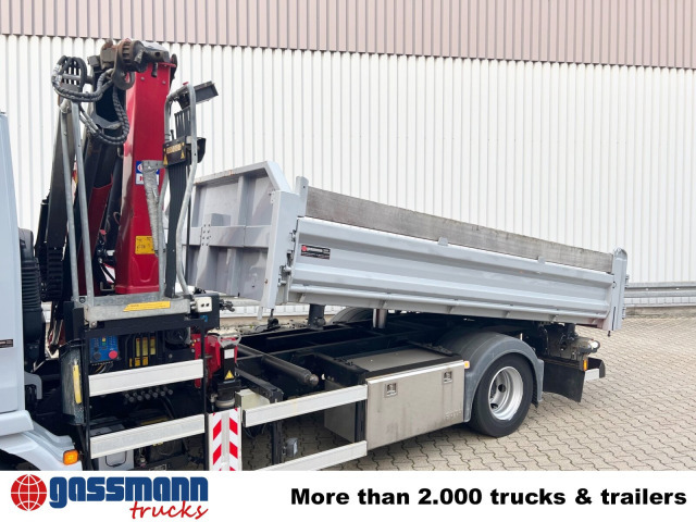 MAN TGL 12.180 4X2 BL mit Kran HMF 900-K1 - Kipper, Autokran: das Bild 2 MAN TGL 12.180 4X2 BL mit Kran HMF 900-K1 - Kipper, Autokran: das Bild 2