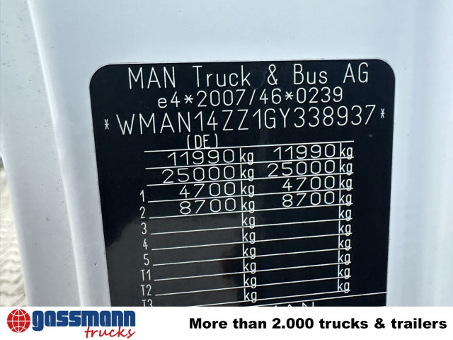 MAN TGL 12.250 4x2 BL, Palfinger Abroller P - Abrollkipper: das Bild 5 MAN TGL 12.250 4x2 BL, Palfinger Abroller P - Abrollkipper: das Bild 5