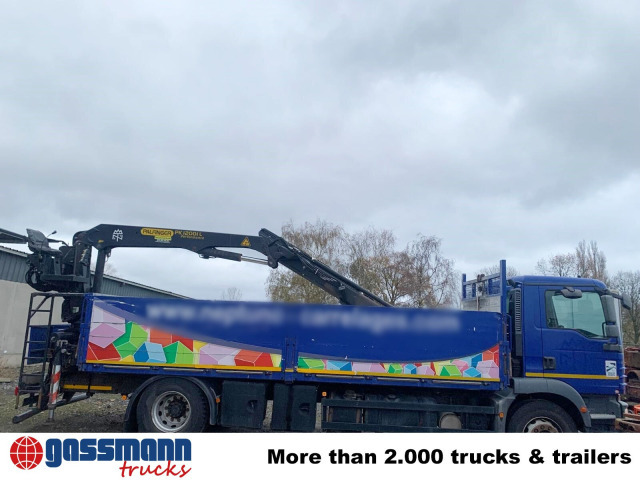 MAN TGM 18.290 4x2 BL, Heckkran Palfinger PK12001L, - Pritsche LKW, Autokran: das Bild 3 MAN TGM 18.290 4x2 BL, Heckkran Palfinger PK12001L, - Pritsche LKW, Autokran: das Bild 3