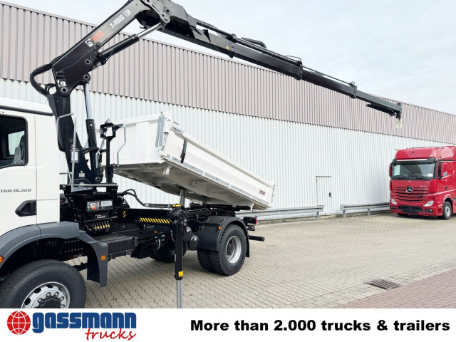 MAN TGM 18.320 4X4 BB CH mit Kran Hiab X-HiDuo - Kipper, Autokran: das Bild 2 MAN TGM 18.320 4X4 BB CH mit Kran Hiab X-HiDuo - Kipper, Autokran: das Bild 2