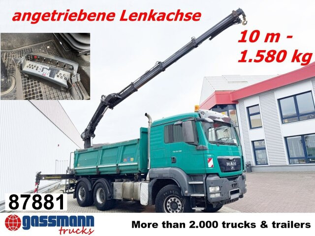 MAN TGS 26.480 6x4 BL Maurer, Lenkachse, Bordmatik, - Kipper, Autokran: das Bild 1 MAN TGS 26.480 6x4 BL Maurer, Lenkachse, Bordmatik, - Kipper, Autokran: das Bild 1