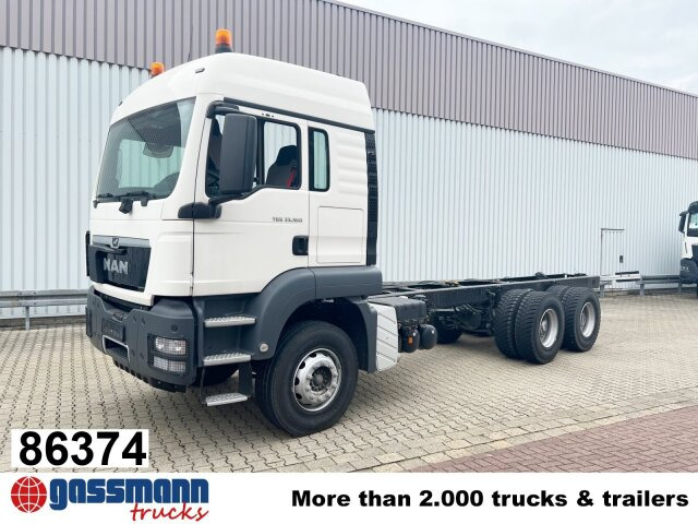 MAN TGS 33.360 6x4 BB, Häckslerkabine, NMV - Fahrgestell LKW: das Bild 1 MAN TGS 33.360 6x4 BB, Häckslerkabine, NMV - Fahrgestell LKW: das Bild 1