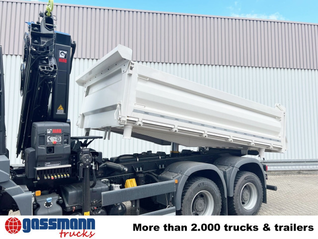 MAN TGS 33.430 6x6 BB CH mit Kran Hiab X-HiDuo 228 - Kipper, Autokran: das Bild 3 MAN TGS 33.430 6x6 BB CH mit Kran Hiab X-HiDuo 228 - Kipper, Autokran: das Bild 3