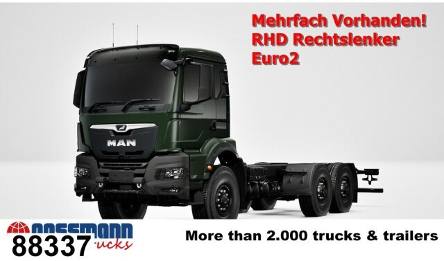 MAN TGS 33.440 6x6 BB CH RHD, Euro2, Rechtslenker, - Fahrgestell LKW: das Bild 1 MAN TGS 33.440 6x6 BB CH RHD, Euro2, Rechtslenker, - Fahrgestell LKW: das Bild 1