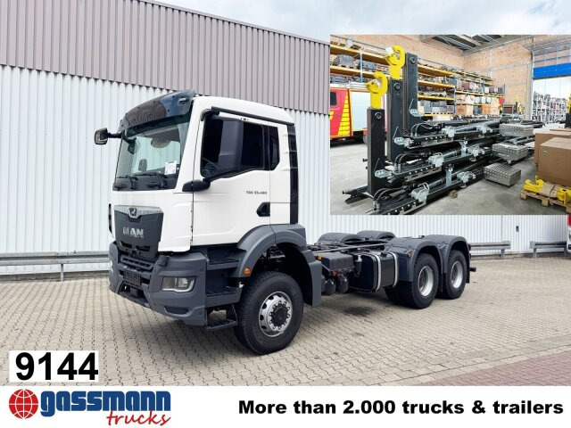 MAN TGS 33.480 6x6 BB CH, Hohe Bauart, Nebenantrieb - Abrollkipper: das Bild 1 MAN TGS 33.480 6x6 BB CH, Hohe Bauart, Nebenantrieb - Abrollkipper: das Bild 1