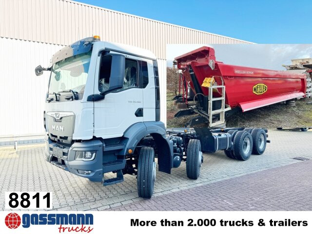 MAN TGS 35.480 8x6H BL CH, HydroDrive, Navi, Meiller - Muldenkipper/ Dumper: das Bild 1 MAN TGS 35.480 8x6H BL CH, HydroDrive, Navi, Meiller - Muldenkipper/ Dumper: das Bild 1