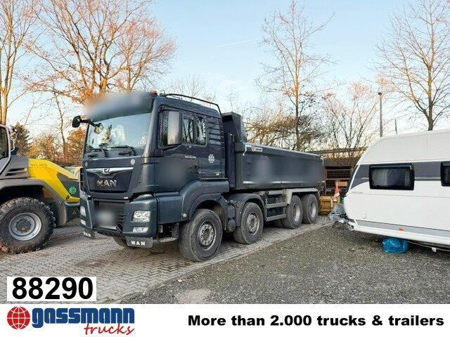 MAN TGS 35.510 8x4 BL, Intarder, Stahlmulde ca. - Muldenkipper/ Dumper: das Bild 1 MAN TGS 35.510 8x4 BL, Intarder, Stahlmulde ca. - Muldenkipper/ Dumper: das Bild 1