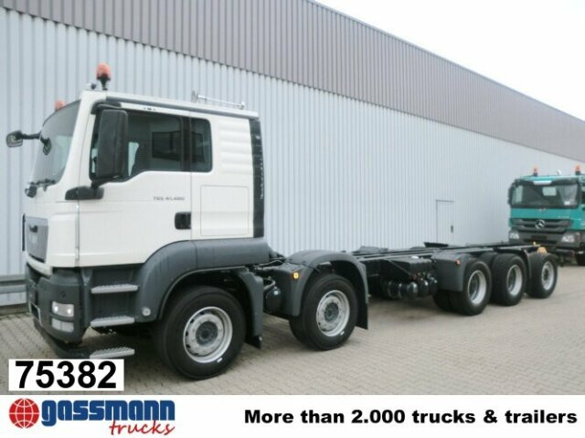 MAN TGS 50.480BB 10x4 Retarder, 3-f.NA - Fahrgestell LKW: das Bild 1 MAN TGS 50.480BB 10x4 Retarder, 3-f.NA - Fahrgestell LKW: das Bild 1