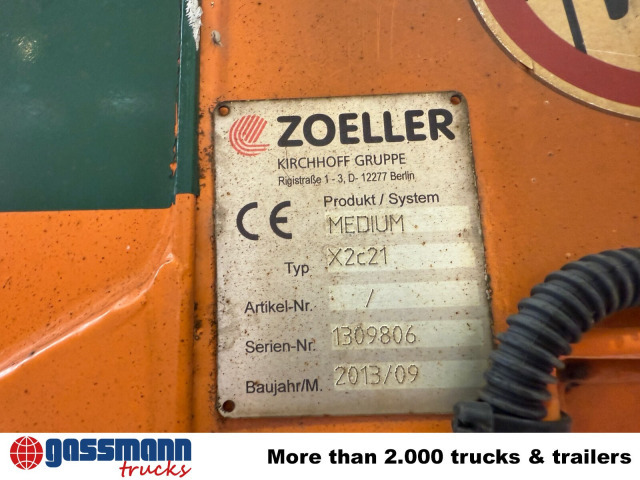 Medium X2c21 mit Zöller Schüttung - Müllwagen-Aufbau: das Bild 3 Medium X2c21 mit Zöller Schüttung - Müllwagen-Aufbau: das Bild 3