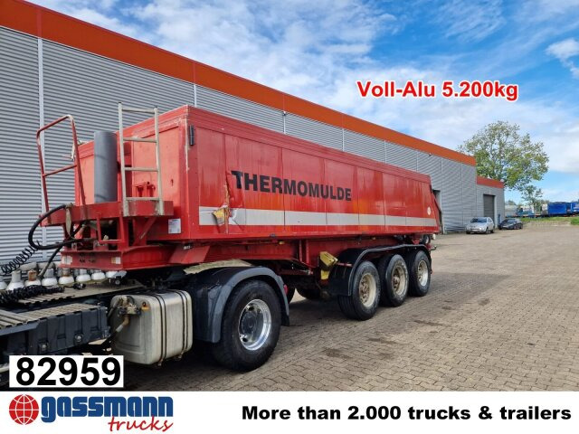 Meierling MSK 24 Voll-Alu Iso-Kastenmulde, ca. 25m³, 2x - Kipper Auflieger: das Bild 1 Meierling MSK 24 Voll-Alu Iso-Kastenmulde, ca. 25m³, 2x - Kipper Auflieger: das Bild 1