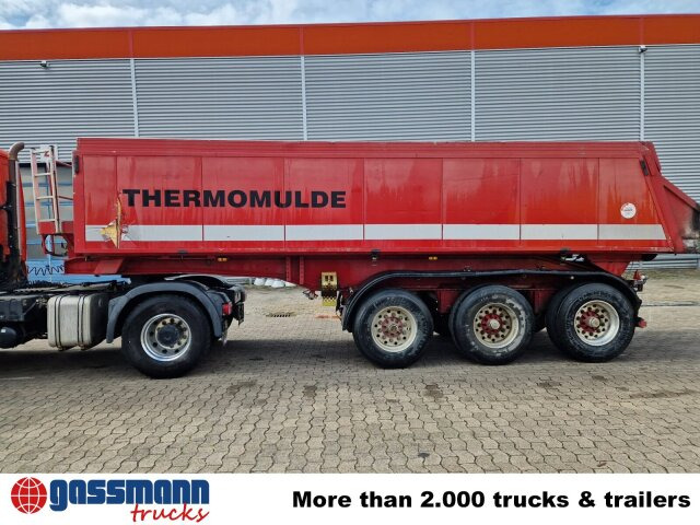 Kipper Auflieger Meierling MSK 24 Voll-Alu Iso-Kastenmulde, ca. 25m³, 2x: das Bild 8