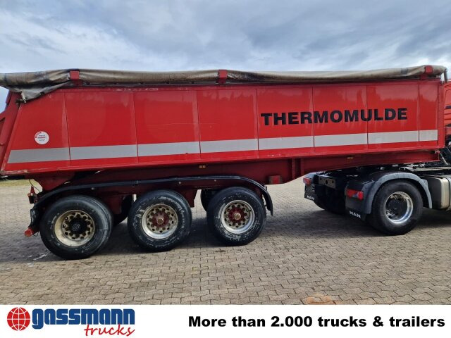 Kipper Auflieger Meierling MSK 24 Voll-Alu Iso-Kastenmulde, ca. 25m³, 2x: das Bild 11