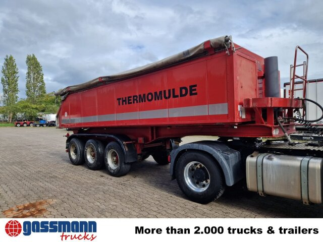 Kipper Auflieger Meierling MSK 24 Voll-Alu Iso-Kastenmulde, ca. 25m³, 2x: das Bild 12