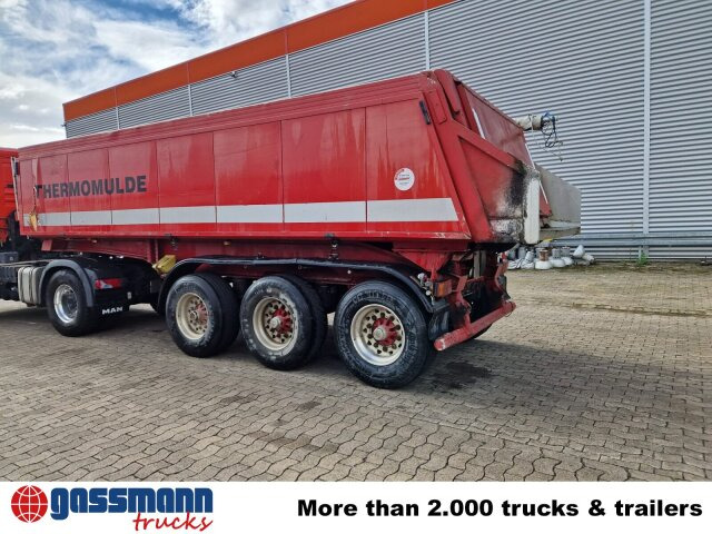 Kipper Auflieger Meierling MSK 24 Voll-Alu Iso-Kastenmulde, ca. 25m³, 2x: das Bild 10