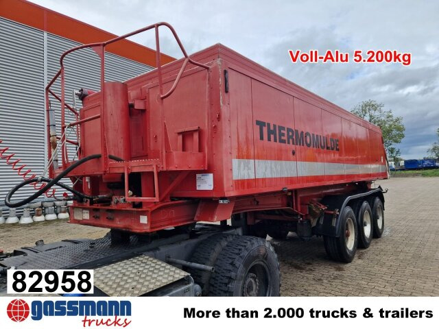 Meierling MSK 24 Voll-Alu Iso-Kastenmulde, ca. 25m³, 2x - Kipper Auflieger: das Bild 1 Meierling MSK 24 Voll-Alu Iso-Kastenmulde, ca. 25m³, 2x - Kipper Auflieger: das Bild 1