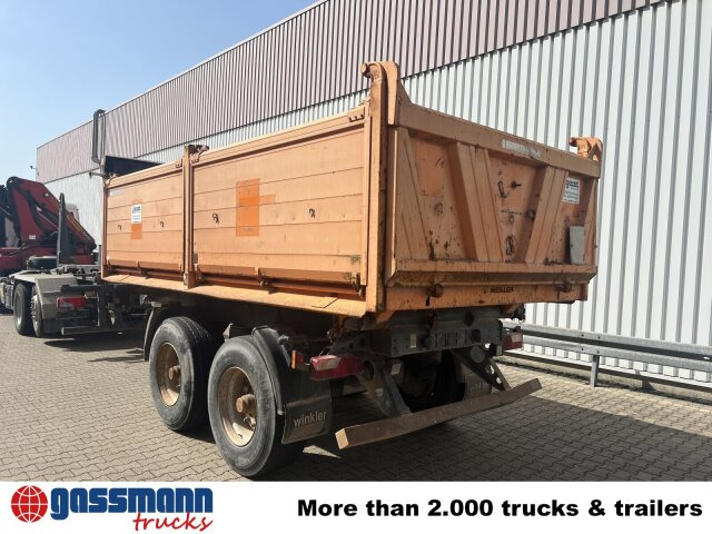 Kipper Anhänger Meiller Meiller MZDA 18/2, geteilte Bordwände: das Bild 7 Kipper Anhänger Meiller Meiller MZDA 18/2, geteilte Bordwände: das Bild 7