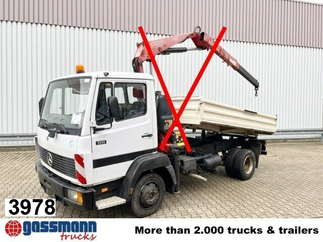 Mercedes-Benz 811 K 4x2 - Kipper: das Bild 1 Mercedes-Benz 811 K 4x2 - Kipper: das Bild 1