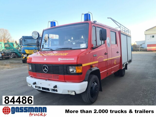 Mercedes-Benz 814 D 4x2 Doka, LF 8/6 - Feuerwehrfahrzeug: das Bild 1 Mercedes-Benz 814 D 4x2 Doka, LF 8/6 - Feuerwehrfahrzeug: das Bild 1
