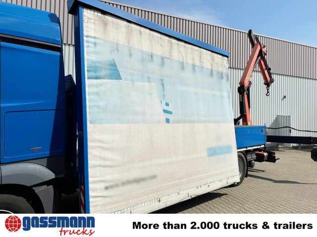Mercedes-Benz Actros 1836 L 4x2, Glastransporter, Heckkran - Pritsche LKW, Autokran: das Bild 4 Mercedes-Benz Actros 1836 L 4x2, Glastransporter, Heckkran - Pritsche LKW, Autokran: das Bild 4