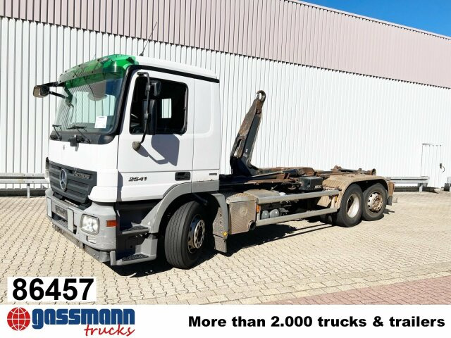 Mercedes-Benz Actros 2541 L 6x2/48 Retarder, Lenk-/Liftachse - Abrollkipper: das Bild 1 Mercedes-Benz Actros 2541 L 6x2/48 Retarder, Lenk-/Liftachse - Abrollkipper: das Bild 1