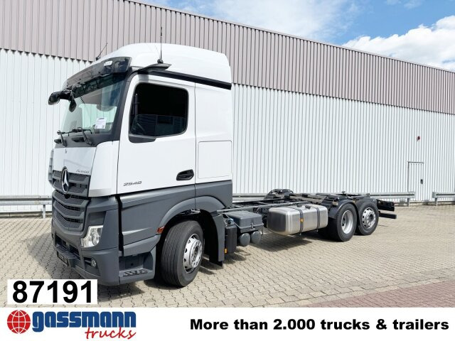 Mercedes-Benz Actros 2548 L 6x2, Retarder, Lenk-/Liftachse, - Fahrgestell LKW: das Bild 1 Mercedes-Benz Actros 2548 L 6x2, Retarder, Lenk-/Liftachse, - Fahrgestell LKW: das Bild 1