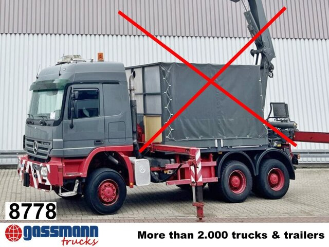 Mercedes-Benz Actros 3346 AK 6x6 - Fahrgestell LKW: das Bild 1 Mercedes-Benz Actros 3346 AK 6x6 - Fahrgestell LKW: das Bild 1