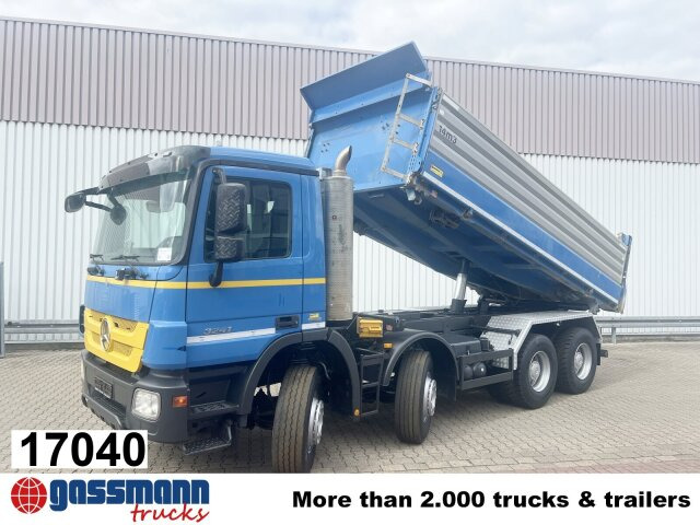 Mercedes-Benz Actros MP 3, 3241/8x4, Alukipper Bordmatik, - Kipper: das Bild 1 Mercedes-Benz Actros MP 3, 3241/8x4, Alukipper Bordmatik, - Kipper: das Bild 1