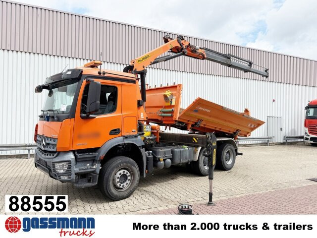 Mercedes-Benz Arocs 2643 K 6x4, Navi, Bordmatik, Kran - Kipper, Autokran: das Bild 1 Mercedes-Benz Arocs 2643 K 6x4, Navi, Bordmatik, Kran - Kipper, Autokran: das Bild 1