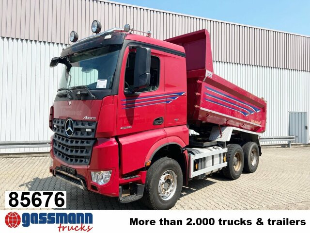 Mercedes-Benz Arocs 2658 K 6x4, Retarder, Stahlmulde ca. - Muldenkipper/ Dumper: das Bild 1 Mercedes-Benz Arocs 2658 K 6x4, Retarder, Stahlmulde ca. - Muldenkipper/ Dumper: das Bild 1