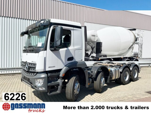 Mercedes-Benz Arocs 3240 8x4, 9/10m³ Mischer - Fahrmischer: das Bild 1 Mercedes-Benz Arocs 3240 8x4, 9/10m³ Mischer - Fahrmischer: das Bild 1