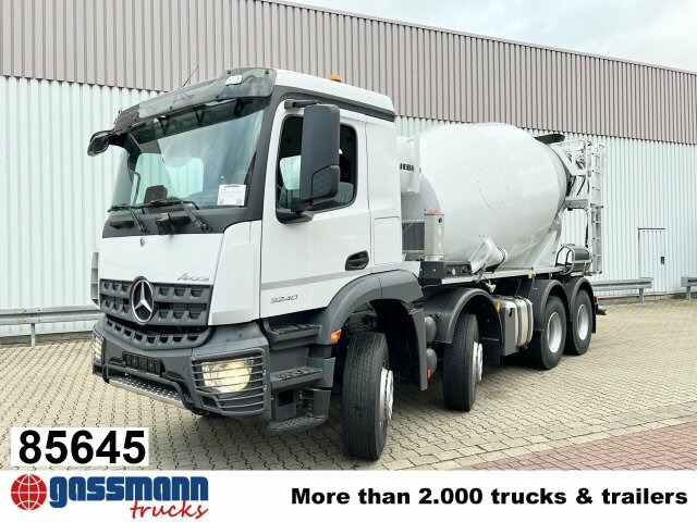 Mercedes-Benz Arocs 3240 B 8x4/4, Liebherr HTM 905 Mischer ca. - Fahrmischer: das Bild 1 Mercedes-Benz Arocs 3240 B 8x4/4, Liebherr HTM 905 Mischer ca. - Fahrmischer: das Bild 1