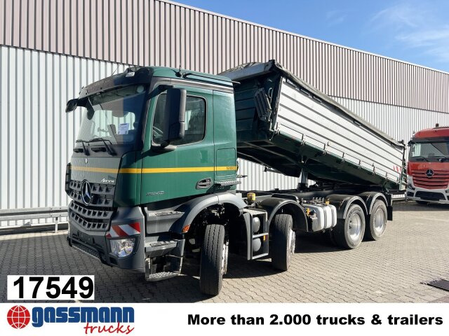 Mercedes-Benz Arocs 3243 K 8x4, Ressenig Thermo Alukipper 3-S - Kipper: das Bild 1 Mercedes-Benz Arocs 3243 K 8x4, Ressenig Thermo Alukipper 3-S - Kipper: das Bild 1