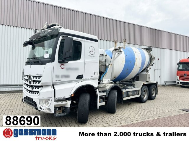 Mercedes-Benz Arocs 3251 8x4/4, Betonmischer Liebherr ca. 9m³ - Fahrmischer: das Bild 1 Mercedes-Benz Arocs 3251 8x4/4, Betonmischer Liebherr ca. 9m³ - Fahrmischer: das Bild 1