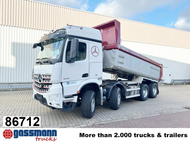 Mercedes-Benz Arocs 3258 LK 8x4/4, Retarder, Stahlmulde ca. - Muldenkipper/ Dumper: das Bild 1 Mercedes-Benz Arocs 3258 LK 8x4/4, Retarder, Stahlmulde ca. - Muldenkipper/ Dumper: das Bild 1