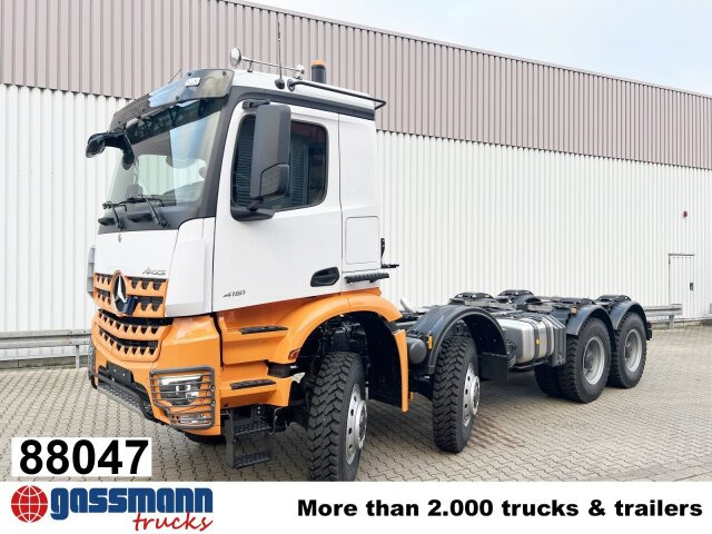 Mercedes-Benz Arocs 4151 AK 8x8/4, Grounder - Fahrgestell LKW: das Bild 1 Mercedes-Benz Arocs 4151 AK 8x8/4, Grounder - Fahrgestell LKW: das Bild 1