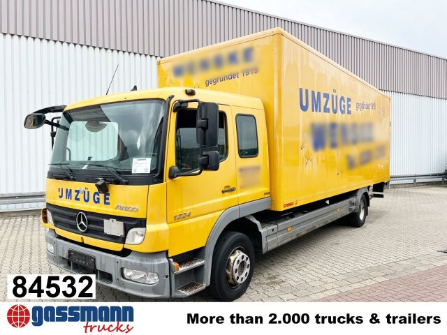 Mercedes-Benz Atego 1224 L, Möbelkoffer, Dautel LBW, 42 cbm - Koffer LKW: das Bild 1 Mercedes-Benz Atego 1224 L, Möbelkoffer, Dautel LBW, 42 cbm - Koffer LKW: das Bild 1