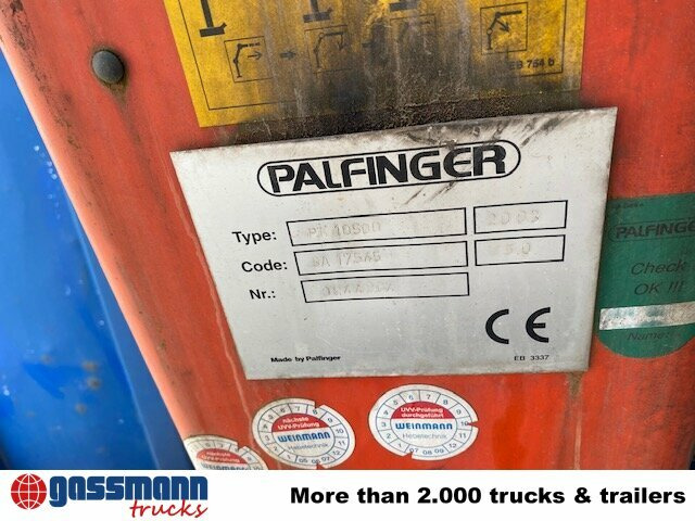 Mercedes-Benz Atego 1823 4x2 mit Kran Palfinger PK10500, - Kipper, Autokran: das Bild 3 Mercedes-Benz Atego 1823 4x2 mit Kran Palfinger PK10500, - Kipper, Autokran: das Bild 3