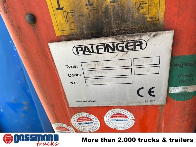 Mercedes-Benz Atego 1823 4x2 mit Kran Palfinger PK10500, - Kipper, Autokran: das Bild 3 Mercedes-Benz Atego 1823 4x2 mit Kran Palfinger PK10500, - Kipper, Autokran: das Bild 3