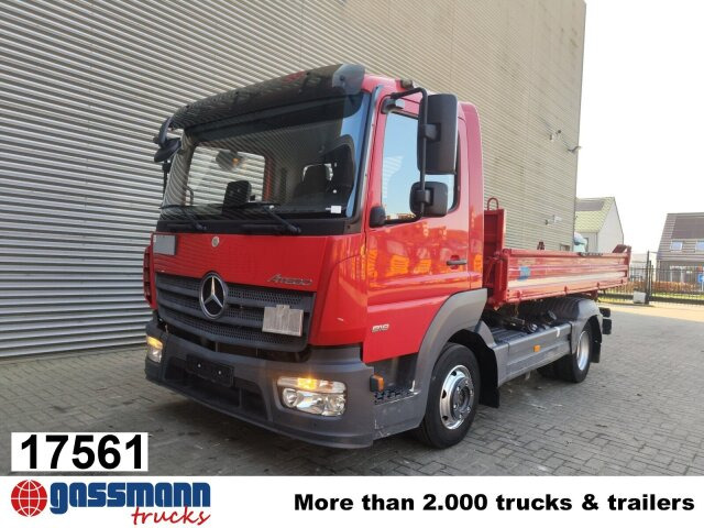 Mercedes-Benz Atego 818 K 4x2, Meiller-Kipper, 2 x AHK - Kipper: das Bild 1 Mercedes-Benz Atego 818 K 4x2, Meiller-Kipper, 2 x AHK - Kipper: das Bild 1