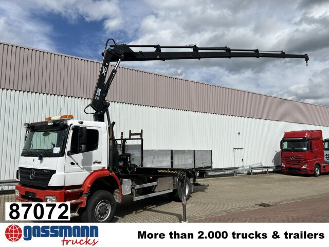 Mercedes-Benz Axor 1828 A 4x4 mit Kran Hiab XS 166 E-5 - Pritsche LKW, Autokran: das Bild 1 Mercedes-Benz Axor 1828 A 4x4 mit Kran Hiab XS 166 E-5 - Pritsche LKW, Autokran: das Bild 1