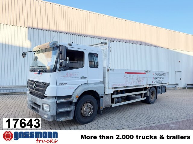 Mercedes-Benz Axor 1829 L 4x2, 6-Sitzer - Pritsche LKW: das Bild 1 Mercedes-Benz Axor 1829 L 4x2, 6-Sitzer - Pritsche LKW: das Bild 1